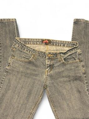 Forever 21 Women's Light Grey Straight Leg Jeans